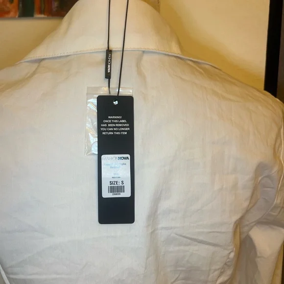 Fashion Nova White Ruched Bodysuit - Picture 5 of 11